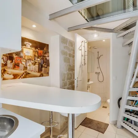 Lovely Studio With Messazine - Batignolles Apartmán